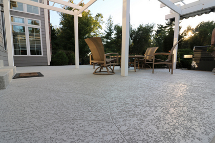 Concrete Patio Chicago Il Repair Resurfacing Refinishing Coatings